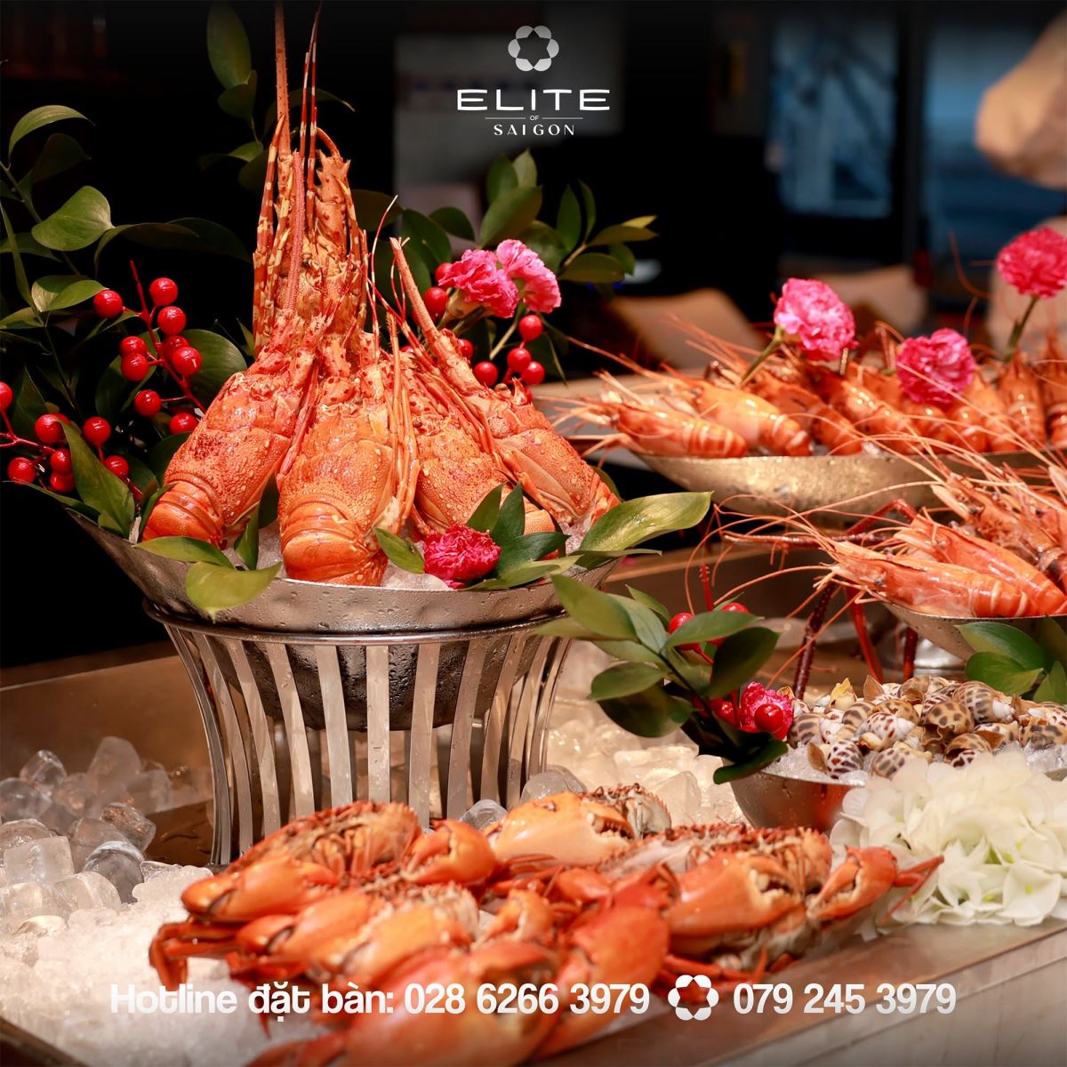 Quầy Buffet đa dạng